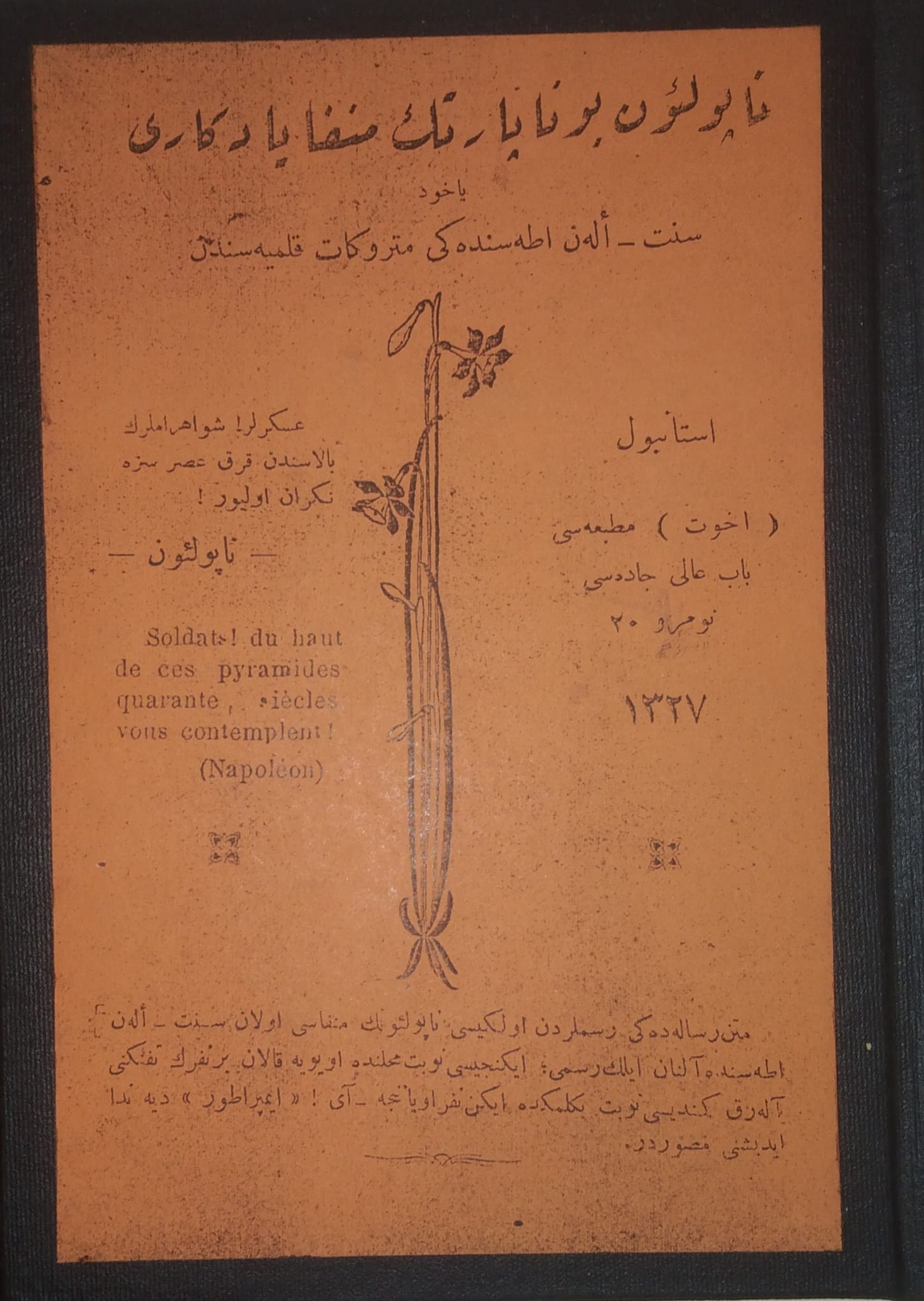 Napolyon Kitap Kapağı