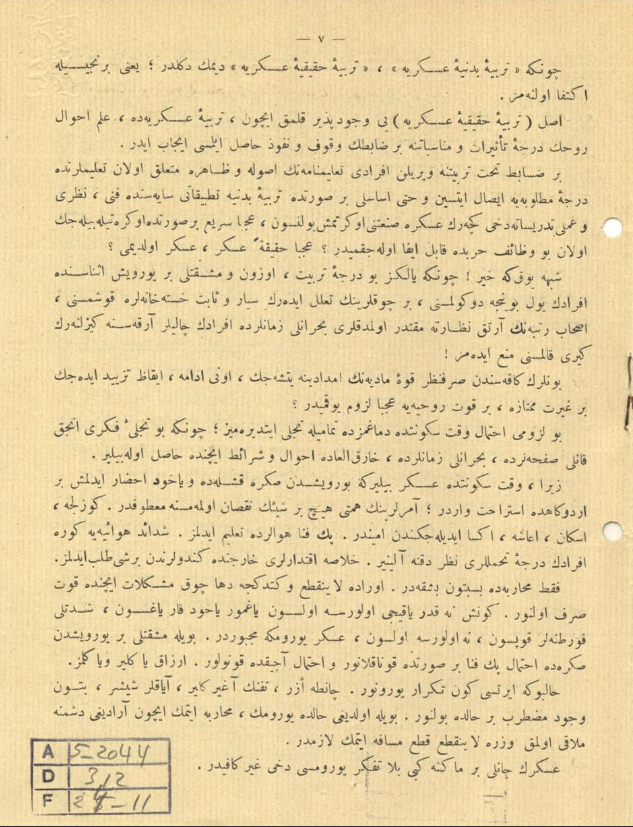 Talim ve Terbiye s.6