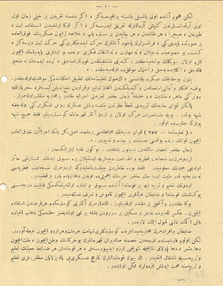 Talim ve Terbiye s.9
